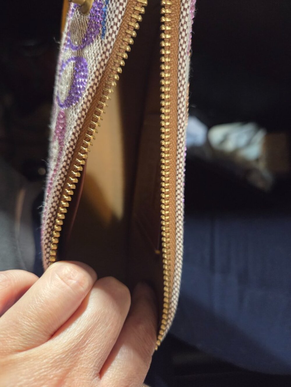 Coach Rainbow Crystal Swinger Bag - Picture 11 of 13